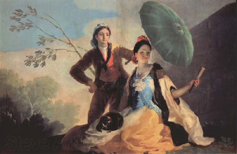 Francisco Goya The Parasol Spain oil painting art